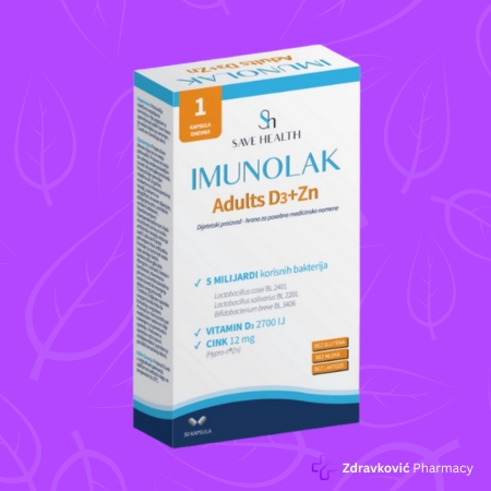 Imunolak Adult D3 + Zn