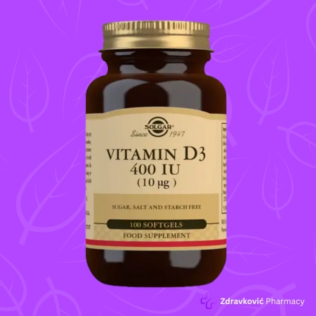Solgar Vitamin D3 400 IU
