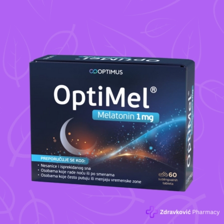 Optimel Melatonin 1mg, 60 tableta