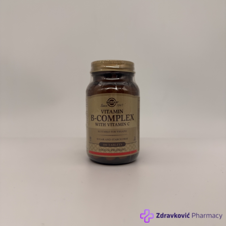 Solgar Vitamin B kompleks sa vitaminom C